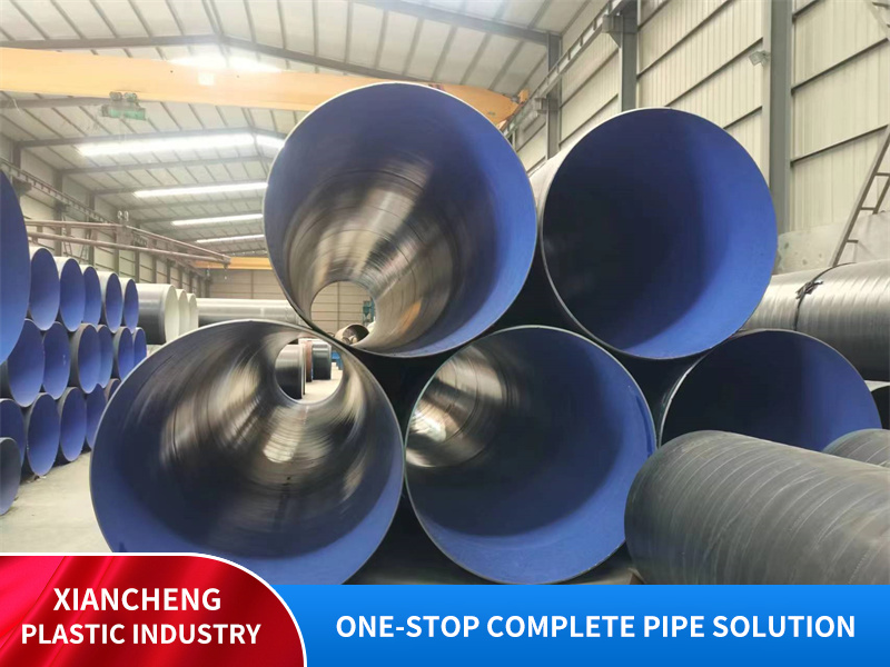 TPEP and pEEP anti-corrosion spiral steel pipes