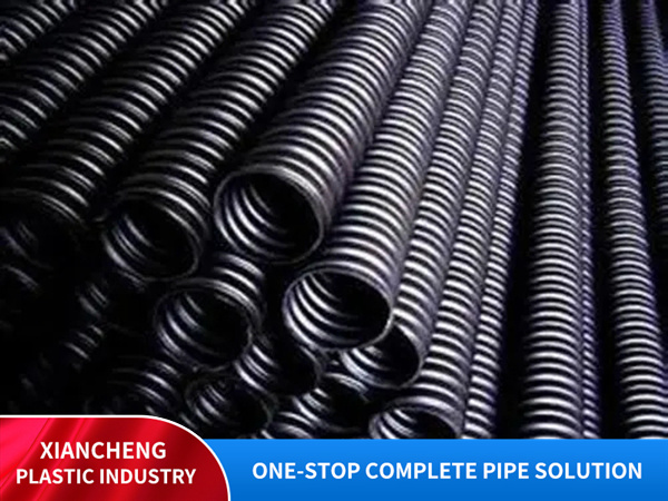 Prestressed corrugated pipe