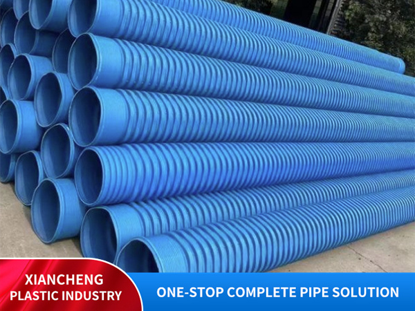 Hexagonal structure wall pipe