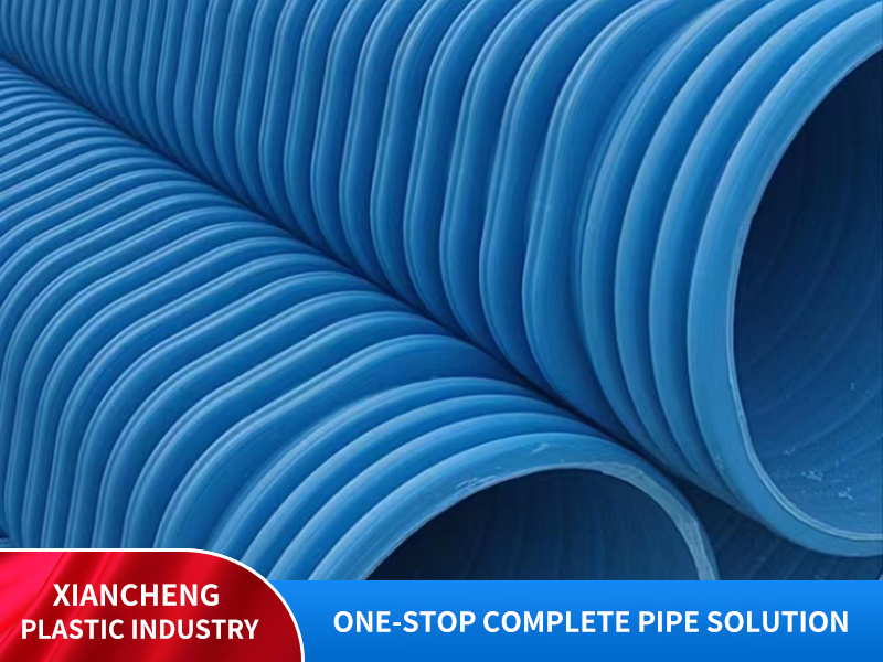 Hexagonal structure wall pipe