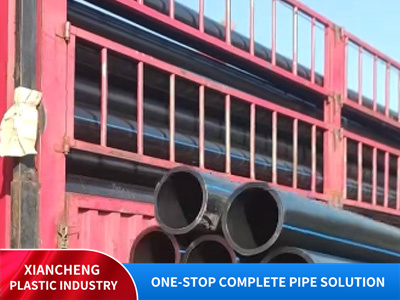 PE water supply pipe